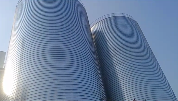 五峰2座混凝土高架卷板仓