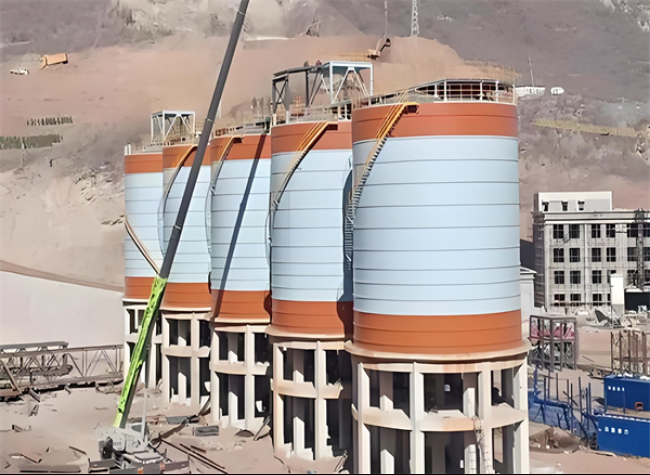 五峰高架钢板仓