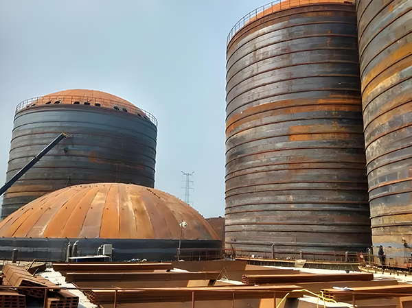 五峰焦粉钢板仓